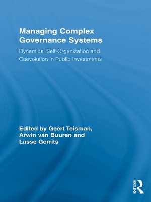cover image of Managing Complex Governance Systems